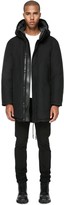 Thumbnail for your product : Mackage Deon Knee Length Coat With Fur And Sheepskin In Black