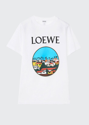 Loewe L.A. Series Printed Logo T-Shirt - ShopStyle Short Sleeve Tops