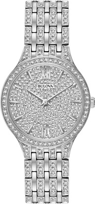 Bulova Women's Analog-Quartz Watch with Stainless-Steel Strap
