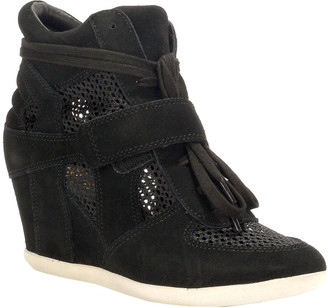 ash bowie mesh wedge sneakers