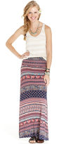 Thumbnail for your product : American Rag Paisley Stripe Maxi Skirt