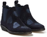 Thumbnail for your product : Stella McCartney Kids Navy Lily Heart Boots