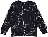 Thumbnail for your product : Molo Long-Sleeve Marina Moon Cat Sweatshirt, Size 3-12