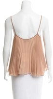 Thumbnail for your product : Torn By Ronny Kobo Sleeveless Pleated Top