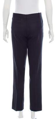 The Row Wool Mid-Rise Pants