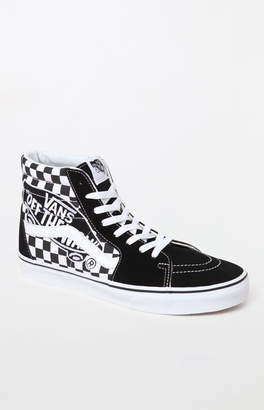 Vans Patch Sk8-Hi Black & White Shoes