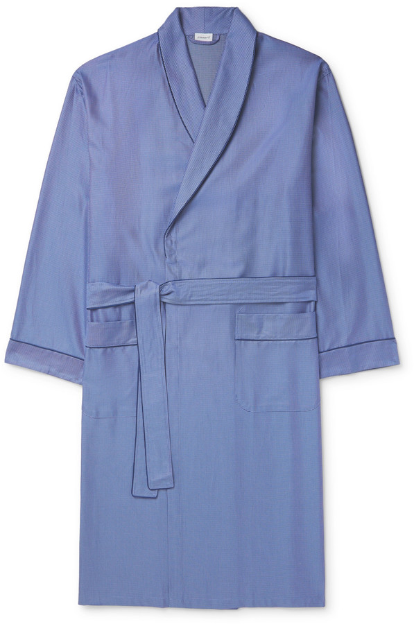 Zimmerli CottonJacquard Robe ShopStyle