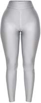 Thumbnail for your product : PrettyLittleThing Shape Chocolate Disco Slinky Leggings