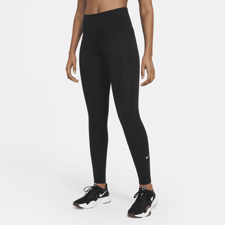 Nike Women's One Mid-Rise Leggings in Black