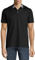 Thumbnail for your product : Men's Short-Sleeve Cotton Polo Shirt w/ Signature on Collar