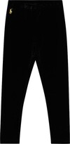 Thumbnail for your product : Polo Ralph Lauren Kids Logo-embroidered straight pants