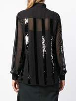 Thumbnail for your product : Twin-Set sequin panel top