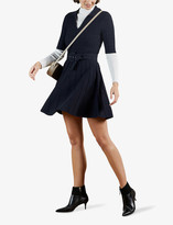 Thumbnail for your product : Ted Baker Aleee belted stretch-knit mini dress