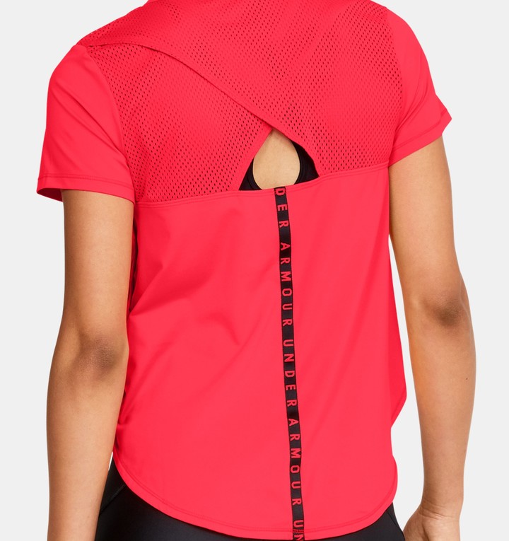 red under armour long sleeve women's