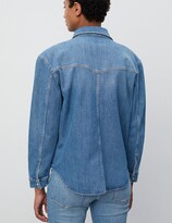 Thumbnail for your product : 2nd Day Samantha Think Twice Denim Jacket In Mid Blue