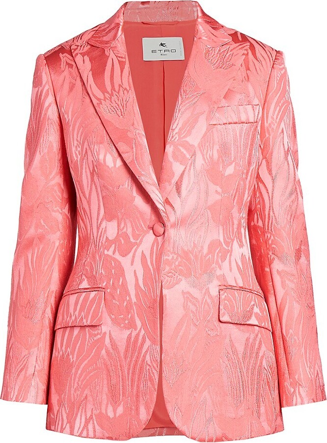 Etro Blooming Paisley Lily Jacket ShopStyle Blazers