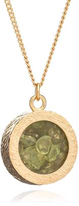 Rachel Jackson London - Amulet Birthstone Necklace Gold August