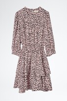 Thumbnail for your product : Zadig & Voltaire Rooka Skeleton Silk Dress