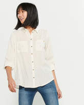 Thumbnail for your product : Superdry Star Pocket Long Sleeve Sport Shirt