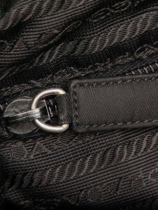 Prada Pre-Owned Metallic Detailing Shoulder Bag