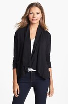 Thumbnail for your product : Kensie Draped French Terry Jacket