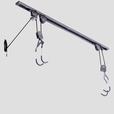 Delta Design Steel Ceiling Bike Rack