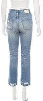 Thumbnail for your product : Adriano Goldschmied Distressed Mid-Rise Jeans