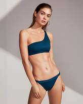 Thumbnail for your product : Express Ribbed Banded Hipster Bikini Bottoms