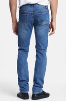 Thumbnail for your product : A.P.C. 'New Standard' Slim Straight Leg Selvedge Jeans (Denim Blue)