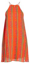 Thumbnail for your product : Everly Women's Stripe High Neck Swing Dress