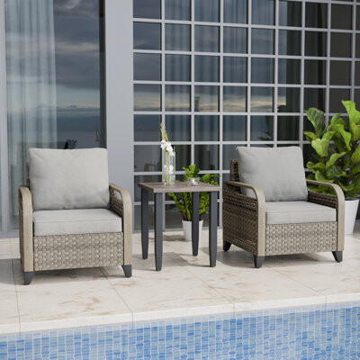 EAGLE PEAK 2 - Person Outdoor Seating Group with Cushions