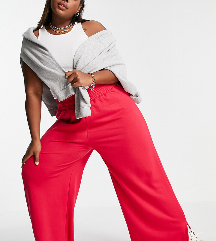 plus size pink pants