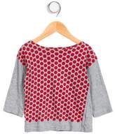 Thumbnail for your product : Marni Junior Girls' Polka Dot Long Sleeve Top