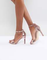 Thumbnail for your product : Aldo Fiolla Rose Gold Sequin Heeled Sandal