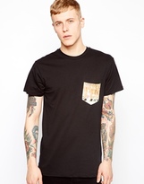 Thumbnail for your product : Vans T-Shirt With Ladies Pocket - Black