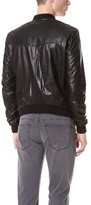 Thumbnail for your product : BLK DNM Leather Bomber Jacket 81