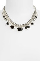 Thumbnail for your product : Stephan & Co Crystal Stone Frontal Necklace (Juniors)
