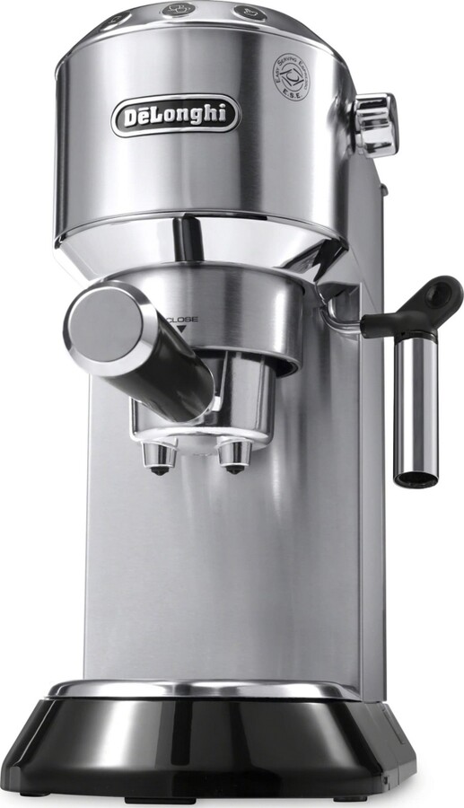 De'Longhi Dedica EC680 15-Bar Pump Espresso Maker - Black/Stainless Steel