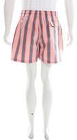 Thumbnail for your product : Solid & Striped Striped Swim Shorts w/ Tags