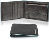 Thumbnail for your product : Piquadro Blue Square-Men's Billfold Leather Wallet