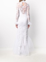 Thumbnail for your product : Alessandra Rich Fitted Lace Dress