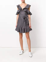 Thumbnail for your product : Zimmermann mini polkadot frill dress