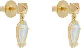 Thumbnail for your product : Monique Péan Women's Pear-Shaped Aquamarine & Polished Pyramid Stud Drop Earrings