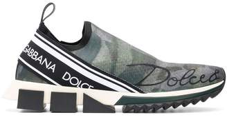 Dolce & Gabbana printed low top logo trainers