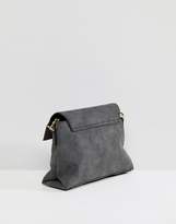 Thumbnail for your product : New Look Fold Top Chain Cross Body Bag