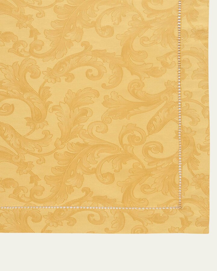 Acanthus Jacquard Tablecloth  70" X 144"