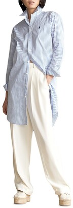 Polo Ralph Lauren Striped Belted Shirtdress