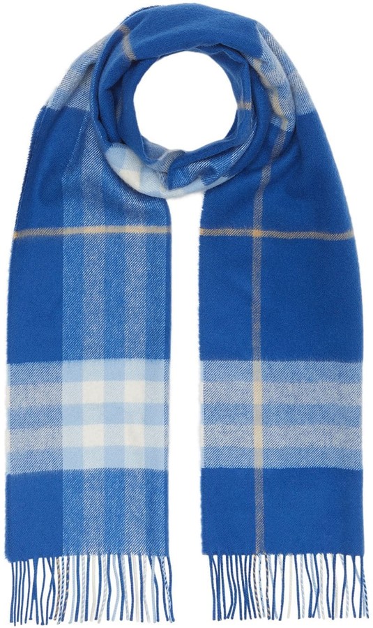burberry baby blue scarf