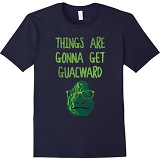 Women's "Things Are Gonna Get Guacward" Novelty T-Shirt Small