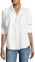 Thumbnail for your product : Frank And Eileen Eileen Button-Front Poplin Shirt, White